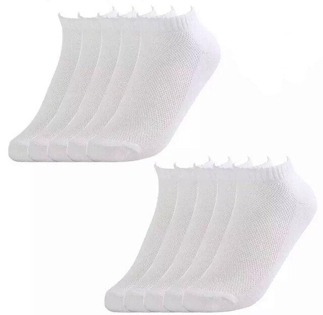Kit com 10 Meias confortáveis - Seus pés merecem o melhor