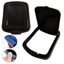 Lixeira plástica de 9 lts. com tampa, uso cozinha e banheiro - Praticidade e beleza em um só produto!