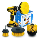 Kit com 3 Escovas de Limpeza para Parafusadeira e Furadeira - Ferramentas limpas, trabalho perfeito!