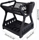 Escorredor de pratos de camada dupla - Cozinha organizada, dia mais feliz!