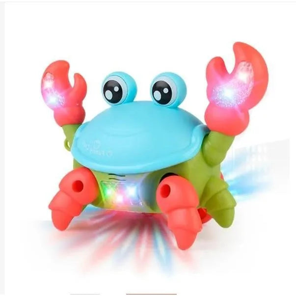 Brinquedo Caranguejo Fujão Musical Som Luz E Movimento - O caranguejo mais divertido que você já viu!