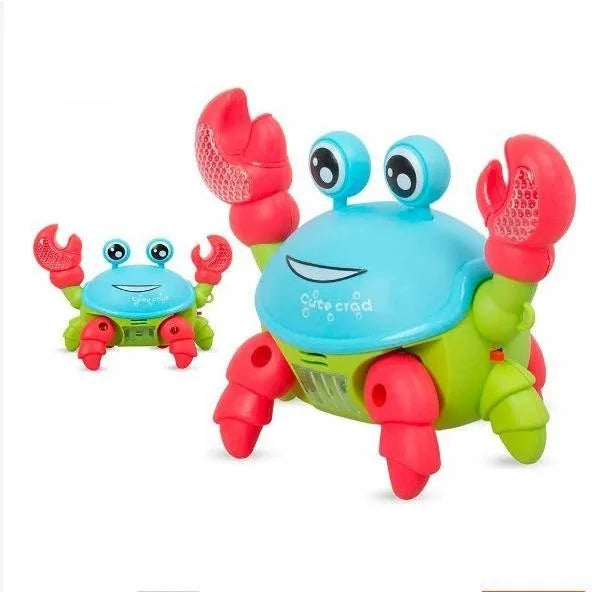 Brinquedo Caranguejo Fujão Musical Som Luz E Movimento - O caranguejo mais divertido que você já viu!