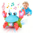 Brinquedo Caranguejo Fujão Musical Som Luz E Movimento - O caranguejo mais divertido que você já viu!