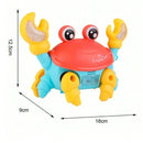 Brinquedo Caranguejo Fujão Musical Som Luz E Movimento - O caranguejo mais divertido que você já viu!