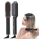 Escova Elétrica Bivolt para  aquecimento e alisamento do cabelo - Cabelos de salão sem sair de casa!