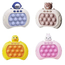 Brinquedo Eletrônico Anti-Stress sem risco, com Bolhas Relaxante com diversos temas - Ideal para crianças pequenas - Diversão e aprendizado em um só brinquedo!