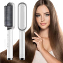 Escova Elétrica Bivolt para  aquecimento e alisamento do cabelo - Cabelos de salão sem sair de casa!