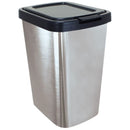 Lixeira plástica de 9 lts. com tampa, uso cozinha e banheiro - Praticidade e beleza em um só produto!