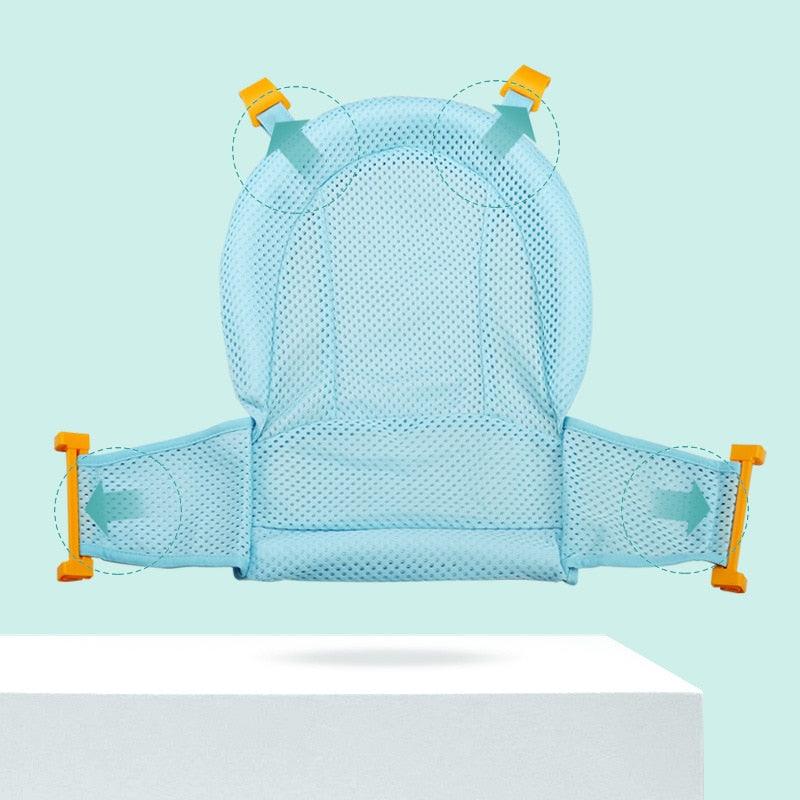 Almofada  de banho para o bebê - Segurança e conforto em cada banho!