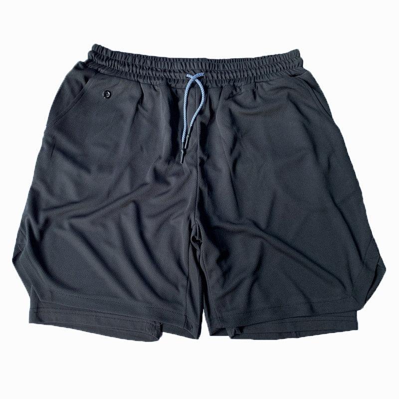Calção, Romacci Calções de corrida 2 em 1 masculino - Tecido de ecagem rápida - Essencial para qualquer atividade física!