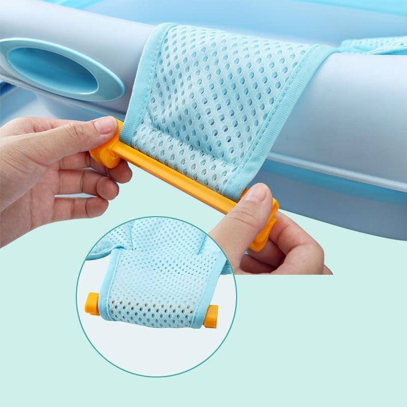 Almofada  de banho para o bebê - Segurança e conforto em cada banho!