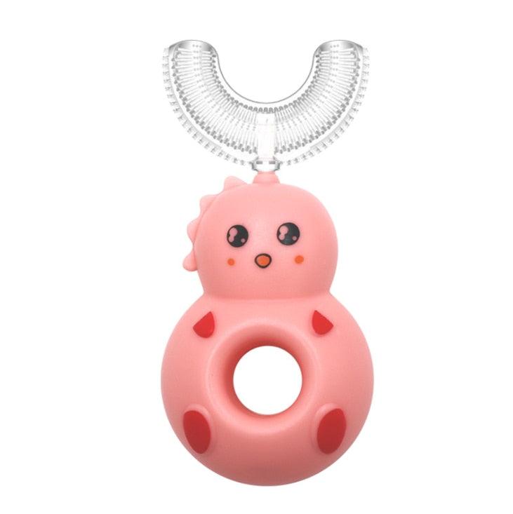 Escova de dentes infantil - em formato de U - A escova de dentes que as crianças amam!