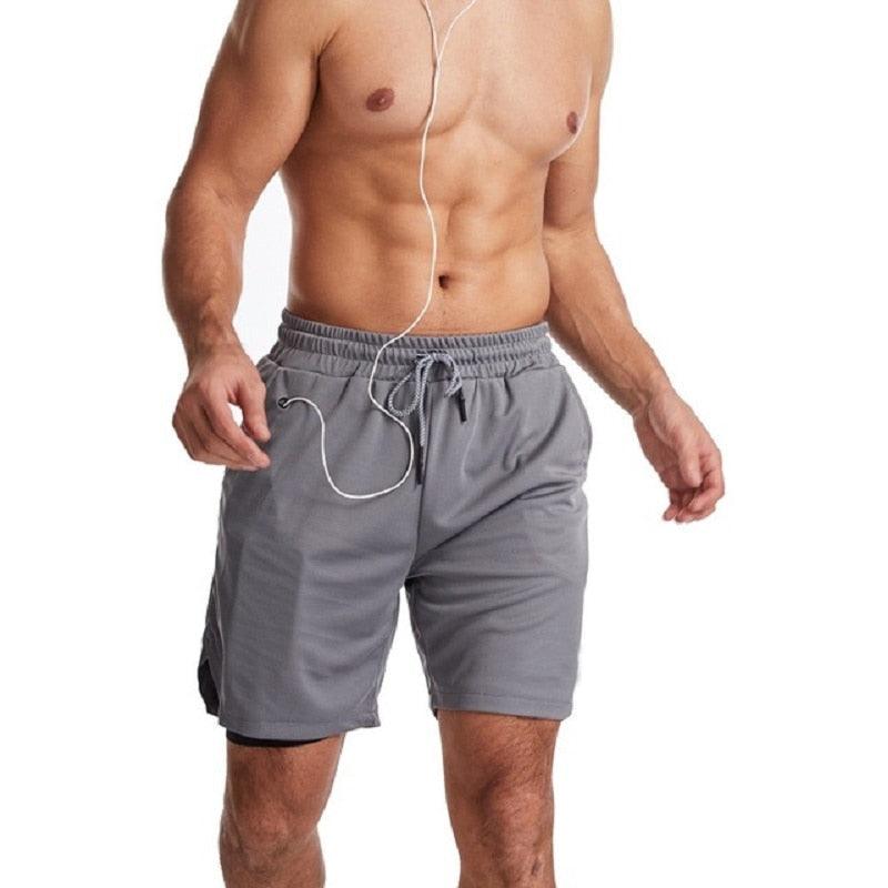 Calção, Romacci Calções de corrida 2 em 1 masculino - Tecido de ecagem rápida - Essencial para qualquer atividade física!