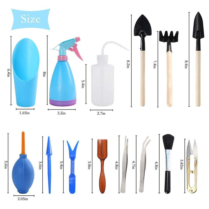Kit de jardinagem para suculentas 12 peças - Faça de seu jardim uma obra de arte!