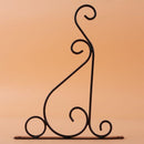 Conjunto de Metal para pendurar com suporte em Formato de J - Prático, resistente e cheio de estilo