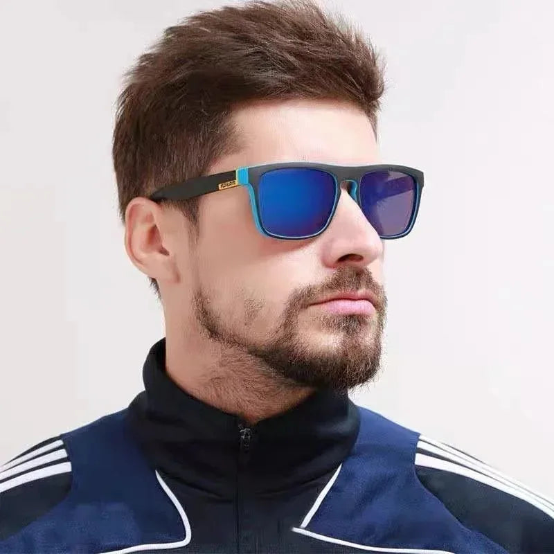 Óculos de sol polarizado masculino favorece visão noturna - UV 400 - Dirija com segurança e estilo, em qualquer hora do dia ou da noite!