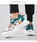 TÊNIS FASHION MASCULINO PARA CAMINHADA MALHA LEVE COM SOLA GROSSA - Seus passos com mais estilo e leveza!