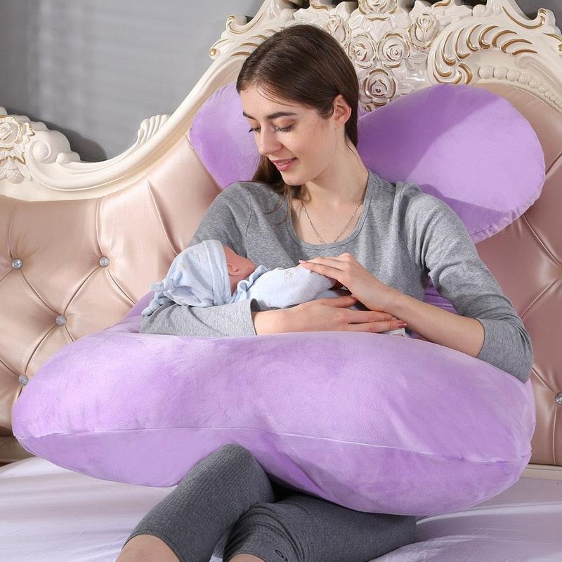 Almofada de apoio para grávidas - Conforto personalizado para cada fase da maternidade!