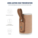 Aquecedor de mamadeira portátil - Alimento quentinho e saudável!