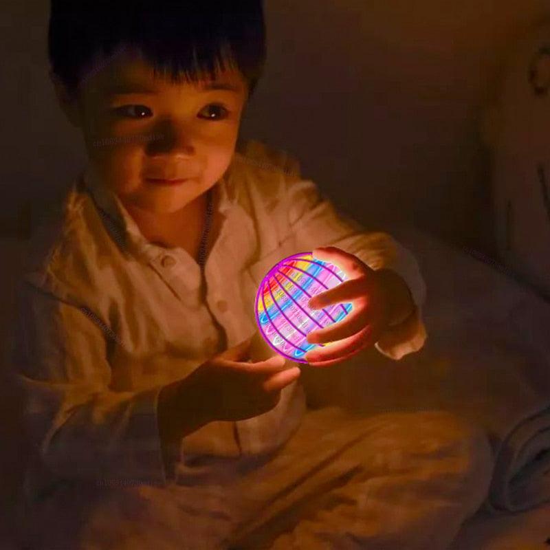 Bola Mágica Voadora - LED - A magia que ilumina suas noites!