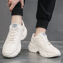 TENIS FASHION MASCULINO DE COURO VULCANIZADO - Conforto e sofisticação nos seus pés!