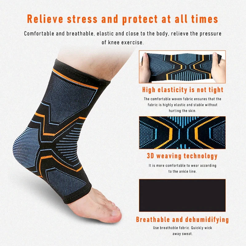 Meia fitness de compressão para  corrida - Uso unissex - Corra mais longe, corra melhor!