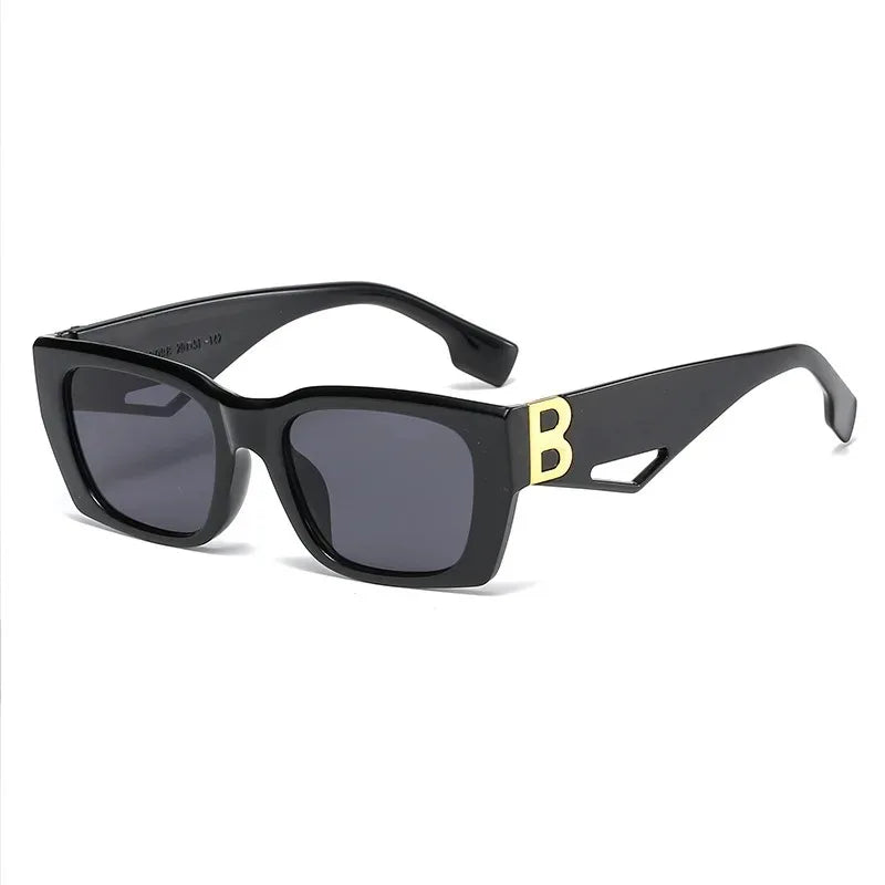Óculos de sol Fashion feminino estilo quadrado UV 400  - Estilo e proteção em um só olhar!