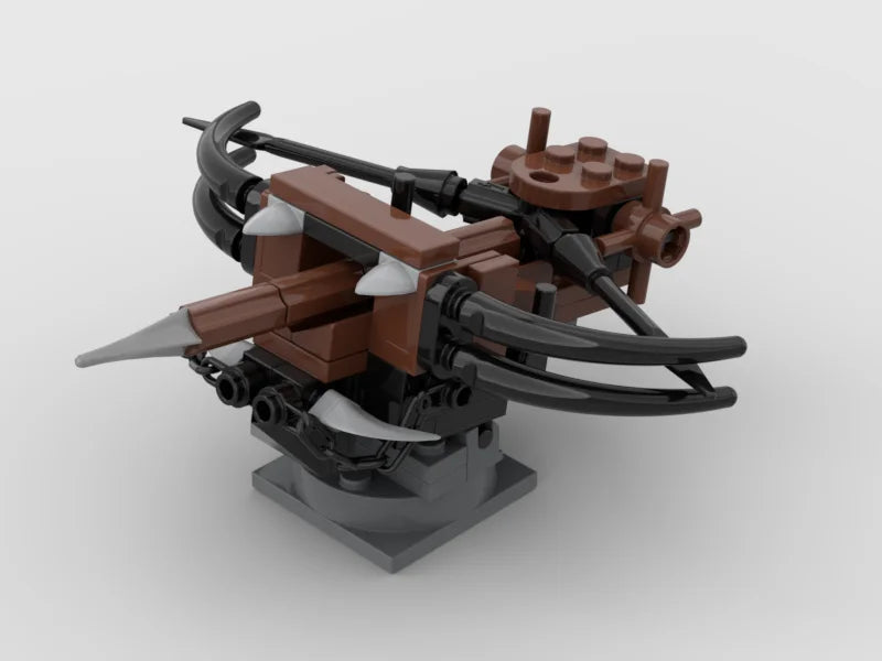 Brinquedo de arma balista de cerco de castelo medieval - Use a imaginação, lance seus projéteis e conquiste a diversão!