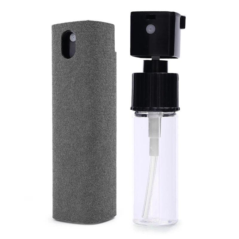 Spray e Limpador 2 em 1 - Limpeza rápida e fácil para todas as suas telas!