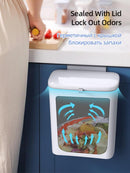 Lixeira suspensa - Elegância e praticidade em um só produto!