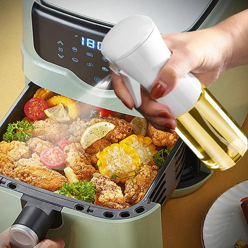 Pulverizador plástico portátil de azeite ou vinagre - Mesa/Cozinha - A quantidade na medida certa, sempre!