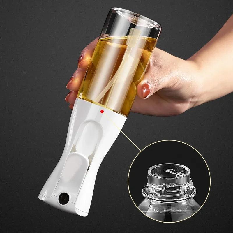 Pulverizador plástico portátil de azeite ou vinagre - Mesa/Cozinha - A quantidade na medida certa, sempre!