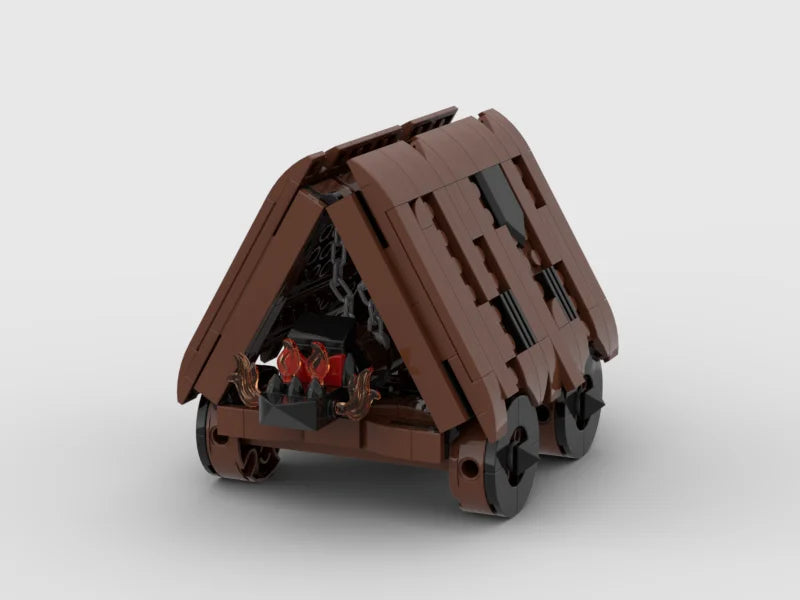 Brinquedo de arma balista de cerco de castelo medieval - Use a imaginação, lance seus projéteis e conquiste a diversão!