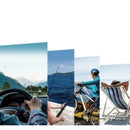 Óculos de sol polarizados masculinos, fotocrômicos dobráveis -Rresistentesa UV 400 - Visão nítida e estilo em qualquer situação!