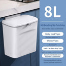 Lixeira suspensa - Elegância e praticidade em um só produto!