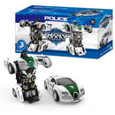 Brinquedo interativo de animação na transformação de robô em carro x robô - Transforme a brincadeira em aventura!