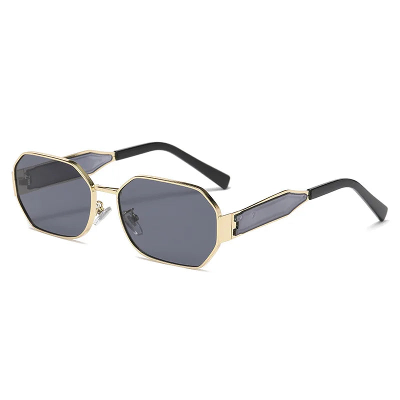 Óculos de sol feminino  clássico retangular  - UV 400 - Estilo e proteção para seus olhos, em qualquer momento!