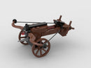 Brinquedo de arma balista de cerco de castelo medieval - Use a imaginação, lance seus projéteis e conquiste a diversão!