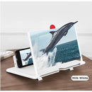 Tela ALFA Ampliadora 3d com Suporte 12 polegadas Dobrável, proporciona Zoom Celular por Lente de aumento - Amplie sua experiência, reduza a fadiga ocular!