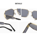 Óculos de sol feminino  clássico retangular  - UV 400 - Estilo e proteção para seus olhos, em qualquer momento!