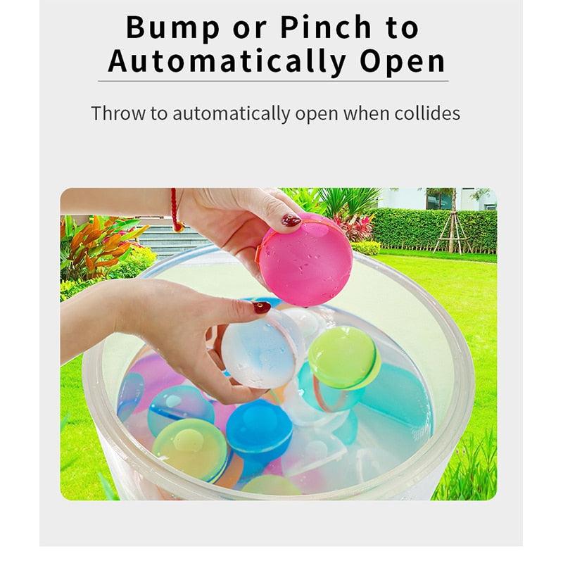 Balões EcoSplash - Balão de Água Mágico Reutilizável -"Diversão refrescante e sustentável."