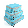 Conjunto de bolsas organizadoras para viagem - Roupas arrumadas, viagens mais leves.