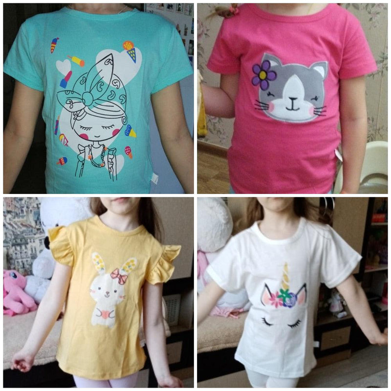Blusa infantil - menina - Conforto e estilo para a sua princesa!