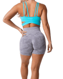 Shorts sem costura camuflado - Conforto e estilo em perfeita harmonia!