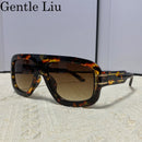 Óculos  de sol de luxo feminino  e masculino de grandes dimensões - UV 400 - Estilo e proteção para seus olhos, em qualquer momento!