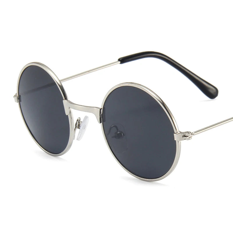 Óculos de Sol infantil masculino e feminino, rRedondos Vintage  UV400 - Estilo e proteção para seus olhos!