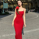 Vestido longo justo para eventos noturnos - Sinta-se poderosa e irresistível!