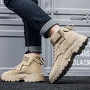 Tênis bota de uso masculino para caminhada confortável e antiderrapante - Aventure-se com conforto, segurança e estilo!