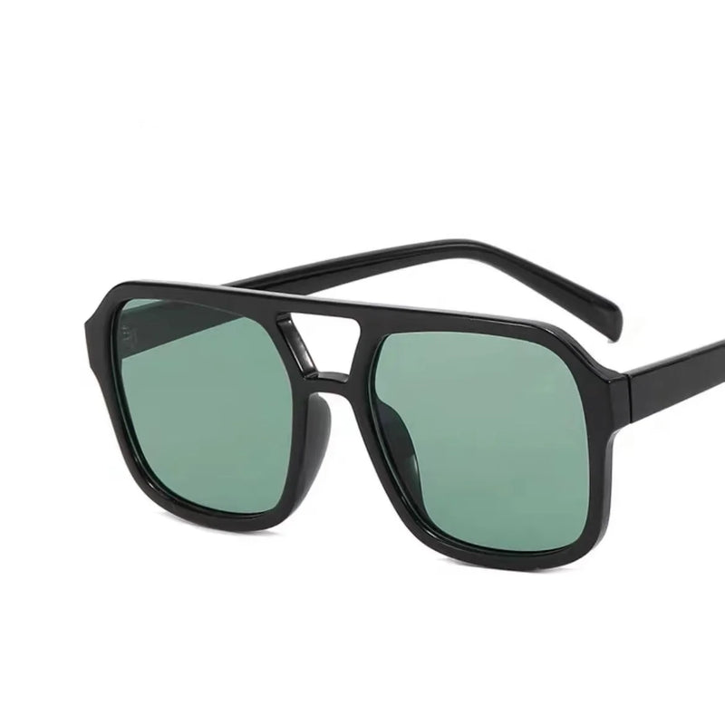 Óculos de sol quadrado  grande moda feminina  UV 400 - Estilo e proteção para seus olhos, em qualquer momento!