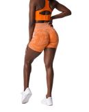 Shorts sem costura camuflado - Conforto e estilo em perfeita harmonia!